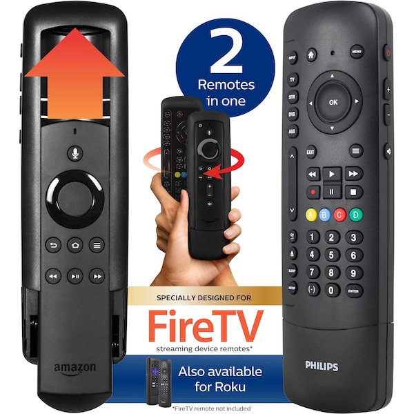 Philips Philips 4-Device Universal Slide In Remote Control, Fire TV ...